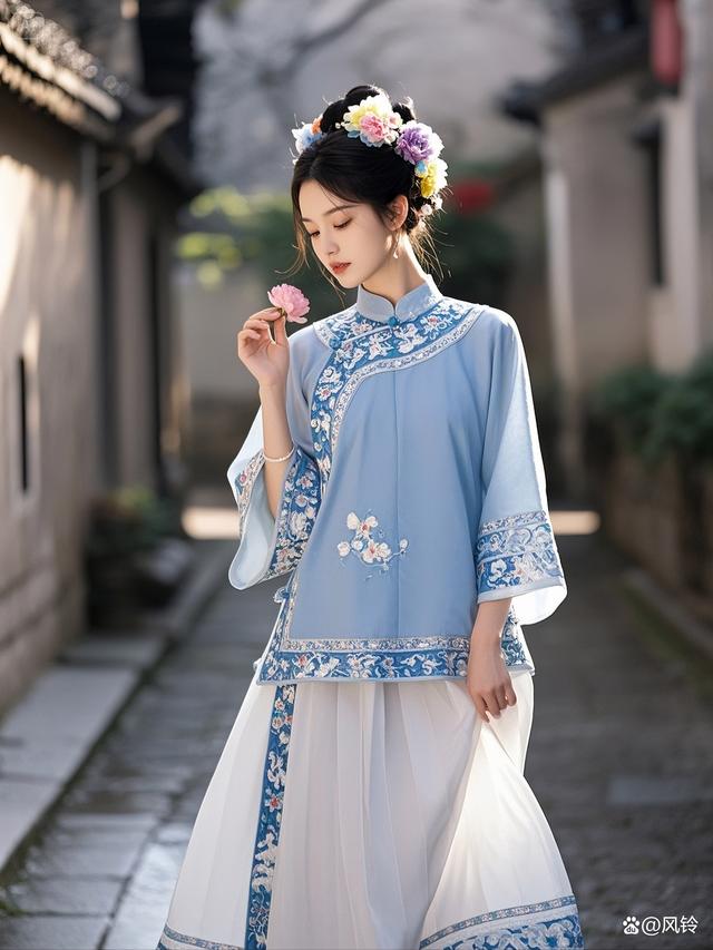 古典服飾,現(xiàn)代演繹,她用姿態(tài)詮釋了東方美學